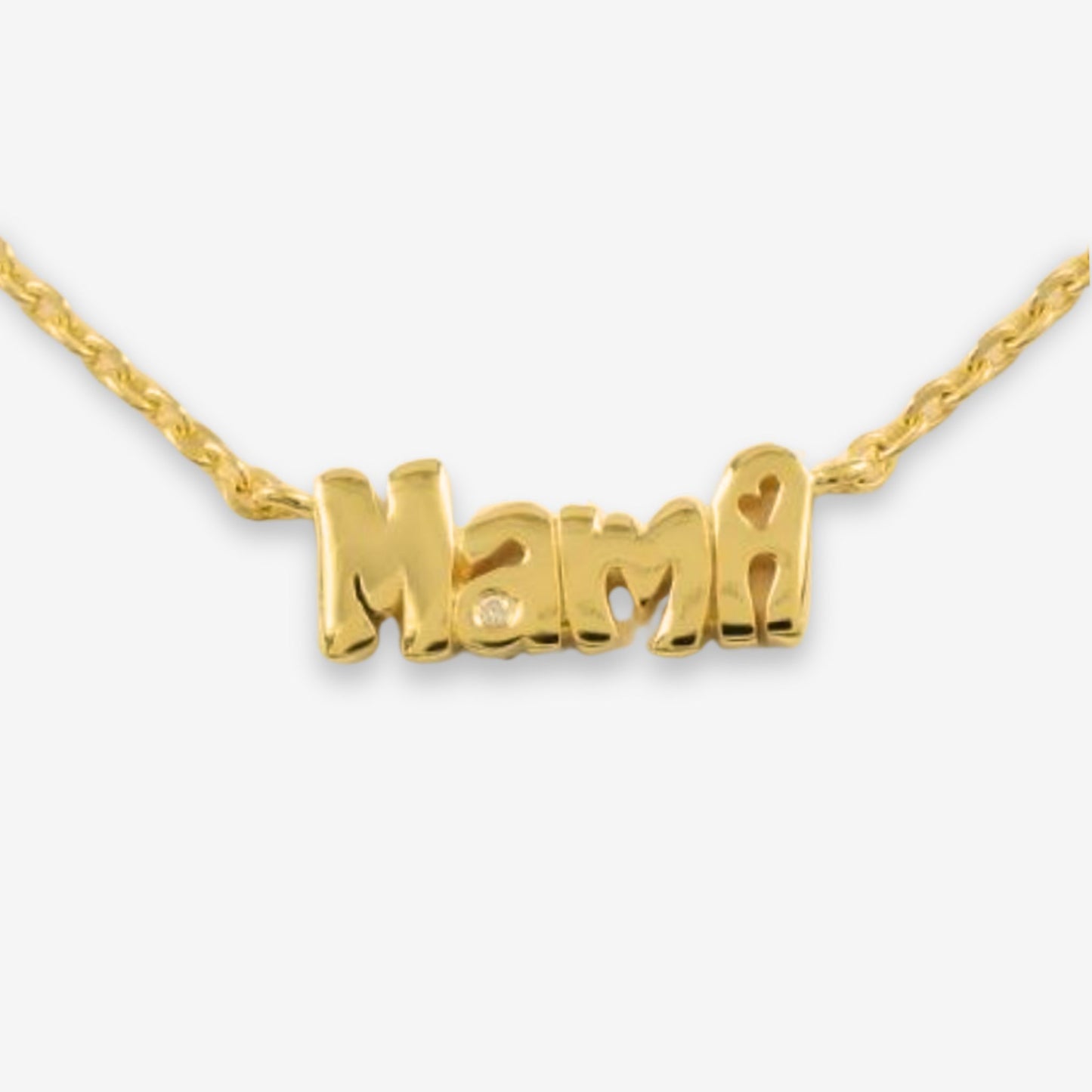 MAMA Necklace, 18k Gold Vermeil