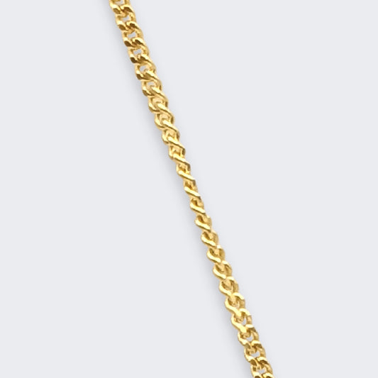 jen 1618 adjustable chain in 18k gold vermeil